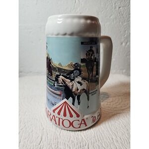 Saratoga Race Track 1998 Limited Edition NYRA Beer Stein Mug